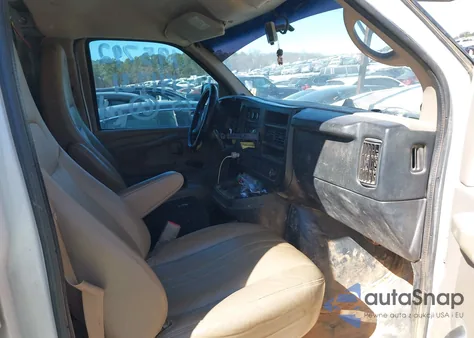 2013 Chevrolet Express 2500 Work Van from USA, damaged, VIN 1GCWGFBA9D1141731